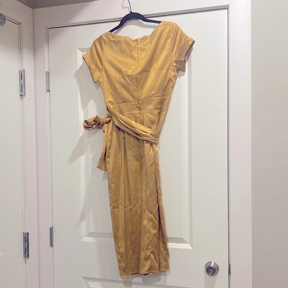 Pinup Girl Clothing “Gold Ava Dress” - Picture 3 of 7